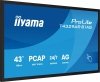 IIYAMA Monitor 43 cale T4329AS-B1AG VA,4K,HDMIx2,USB-C,RJ45,2x10W,WiFi,     Android 14, Signal FailOver, Whiteboard, iiSignage (